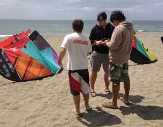 Supervisando el material